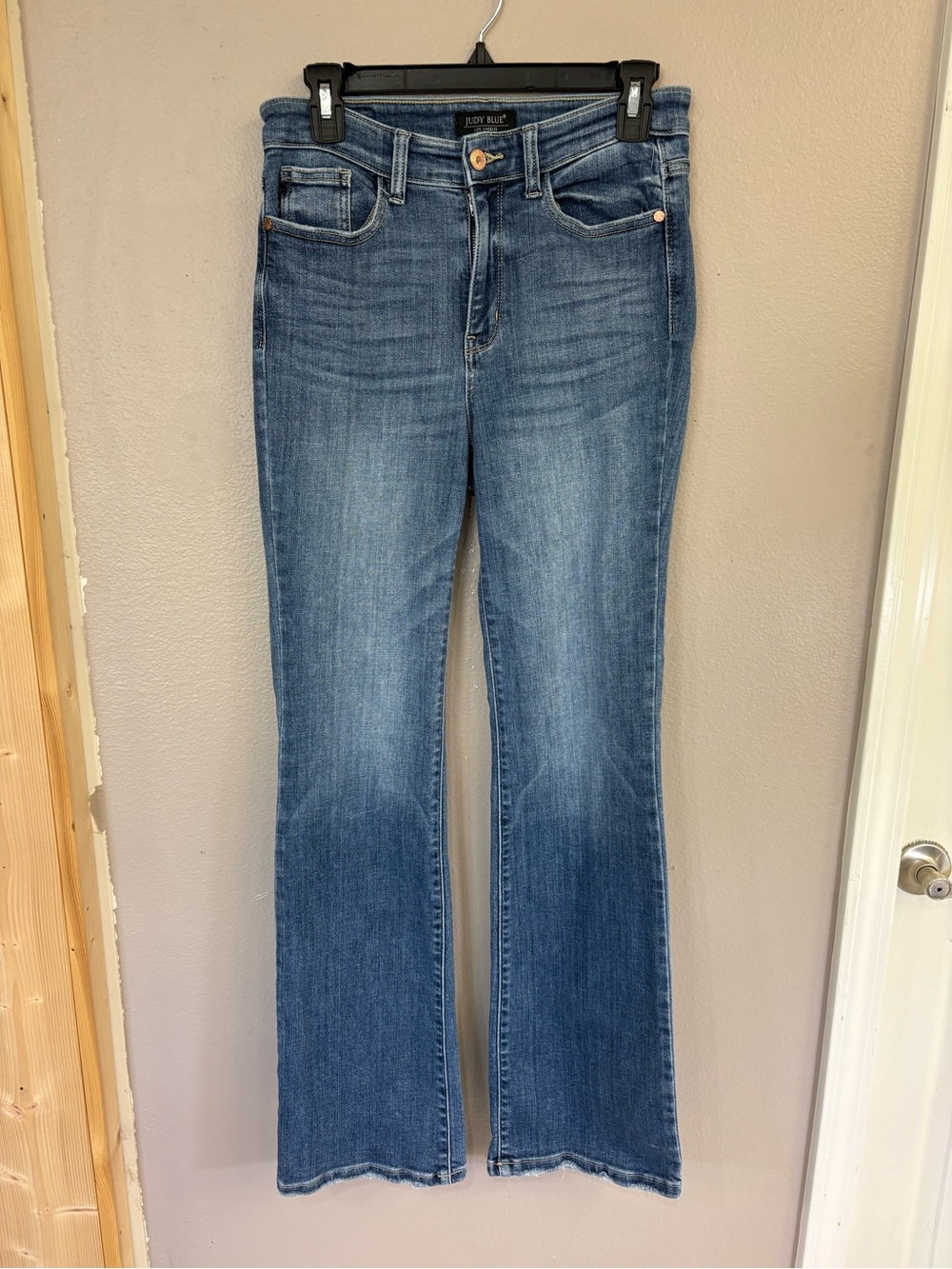 Judy Blue Medium Blue Flare Jeans